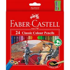 Colour Pencils (Pack of 24)