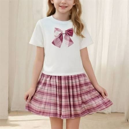 Girls School Skirt